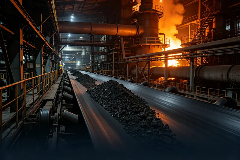 Apa skenario aplikasi kanggo sabuk conveyor kabel baja?