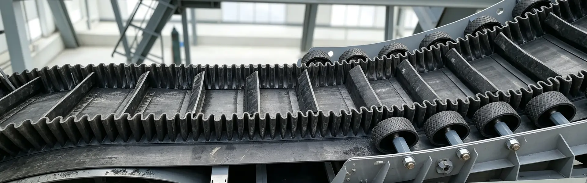 Sabuk Conveyor Sidewall lan Sidewall